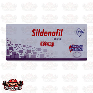 SILDENAFIL, CAJA CON 4 TABLETAS DE 100 MG, ULTRA