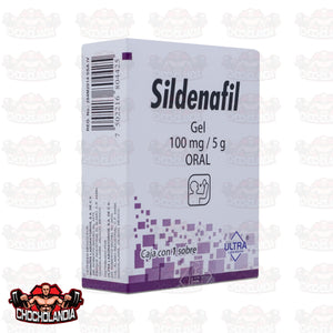 SILDENAFIL GEL, CAJA CON 1 SOBRE 100 MG / 5 G, ULTRA