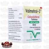 VALMETROL 3 COLECALCIFEROL, 50 CAPS 800 Ul, VALDECASAS