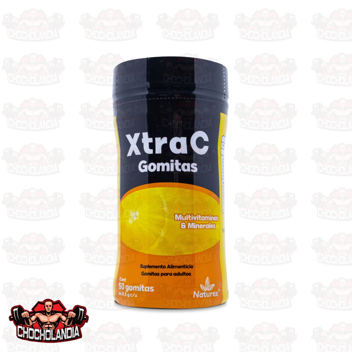 XTRA C GOMITAS MASTICABLES, 50 GOMITAS, NATUREX