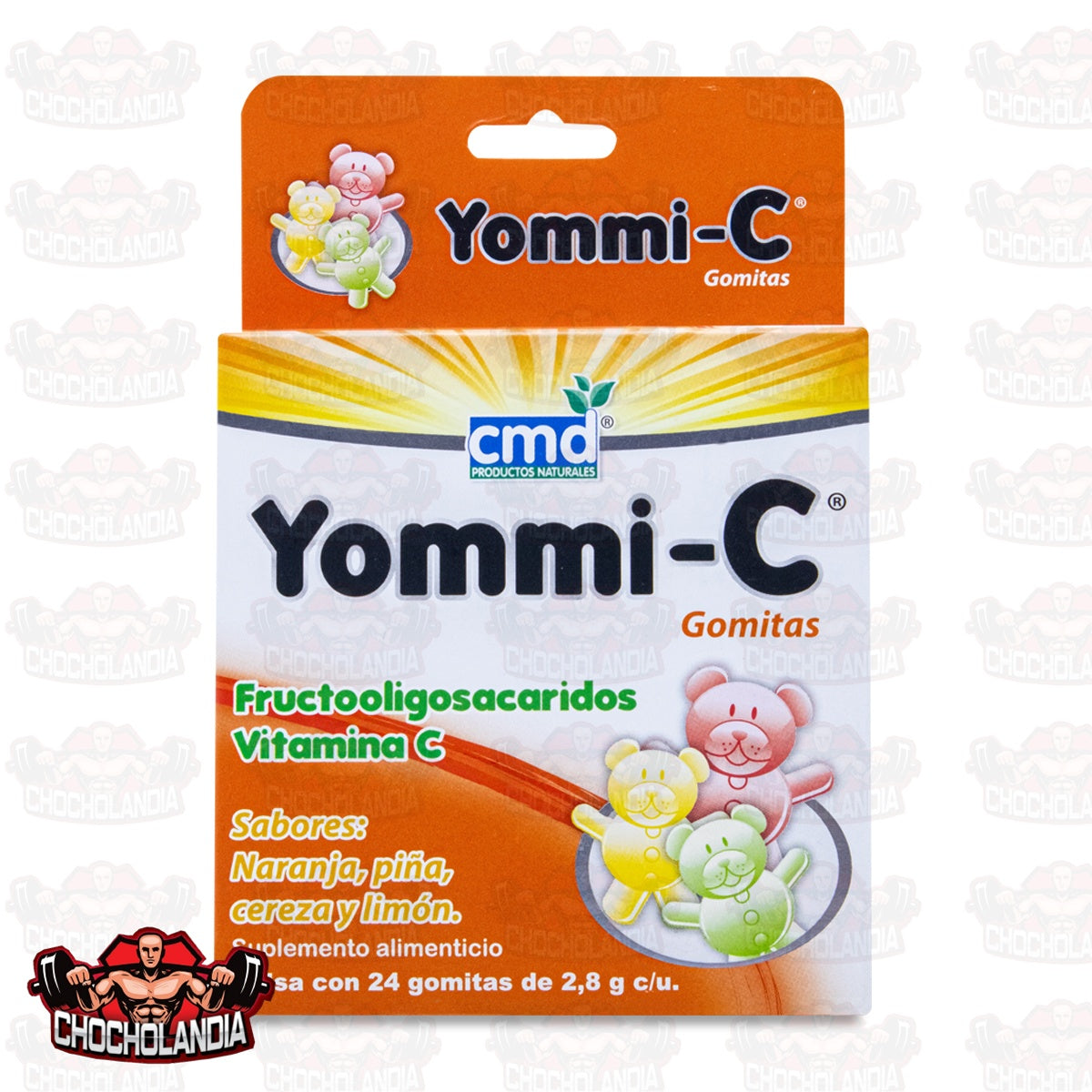 YOMMI C GOMITAS, BOLSA CON 24 GOMITAS DE 2.8 G C/U. CMD