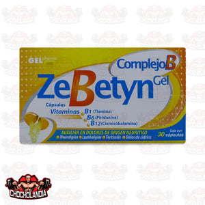 ZEBETYN GEL, CAJA CON 30 CAPSULAS, GELPHARMA