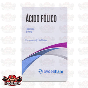 ÁCIDO FÓLICO (Sydenham) 92 TABS 5 MG SYNDENHAM