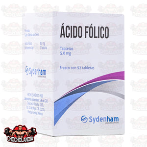 ÁCIDO FÓLICO (Sydenham) 92 TABS 5 MG SYNDENHAM