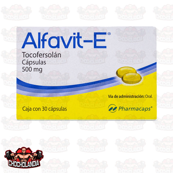 ALFAVIT-E 30 CAPS 500 U