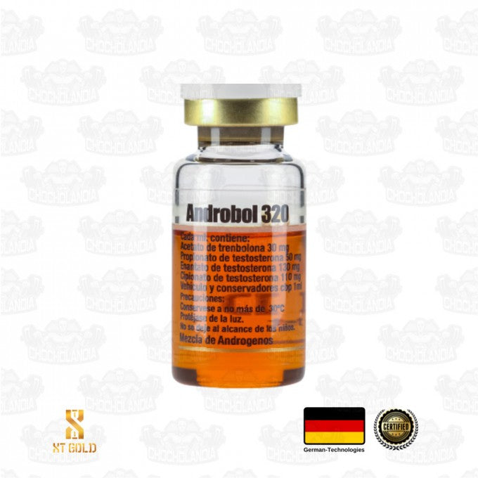 ANDROBOL 320 (Acetato de Trenbolona con Testosterona) XT Gold