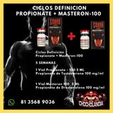 Ciclos Definición Propionate + Masteron-100 Cobra Labs