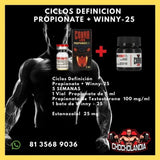 Ciclos Definición Propionate + Winny-25 Cobra Labs