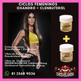 Ciclos Femeninos Oxandrolona + Clenbuterol XT Gold