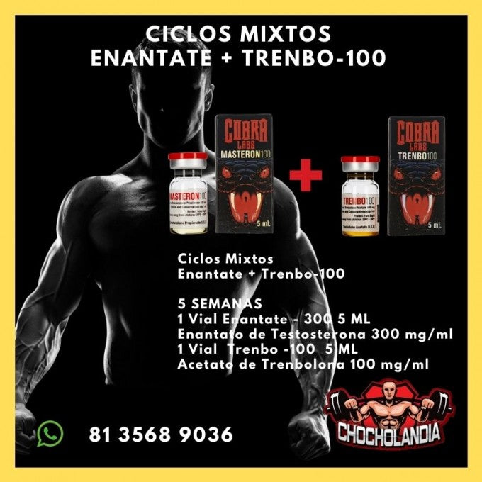 Ciclos Mixtos Enantate + Trenbo-100 Cobra Labs