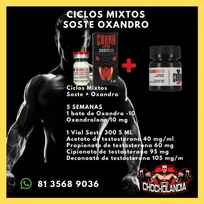 Ciclos Mixtos Soste + Oxandro Cobra Labs