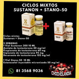 Ciclos Mixtos Sustanon + Stano-50 XT Gold