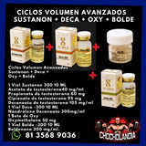 Ciclos Volumen Avanzados Sustanon + Deca + Oxy + Bolde XT Gold