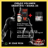 Ciclos Volumen Enantate + Diana-25 Cobra Labs
