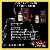 Ciclos Volumen Soste + Bolde Cobra Labs