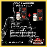 Ciclos Volumen Soste + Deca Cobra Labs