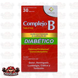 COMPLEJO B DIABETICO, CAJA CON 30 CAPSULAS, AVIVIA