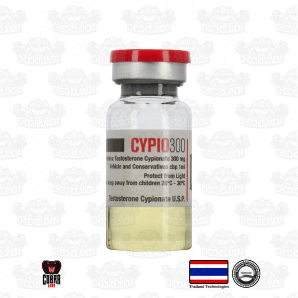 CYPIO 300 (Cipionato de Testosterona) 10 ML Cobra Labs