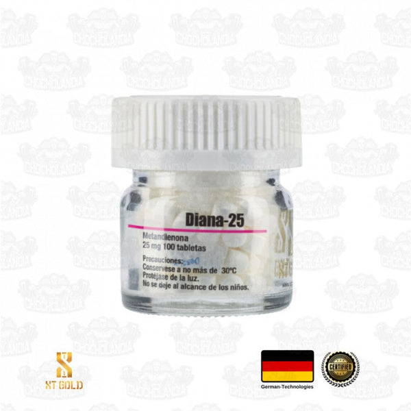 DIANA 25  (Metandienona) 100 Tabletas/25mg XT Gold