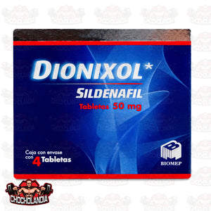 SILDENAFIL DIONIXOL 4 TABS 50 MG BIOMEP