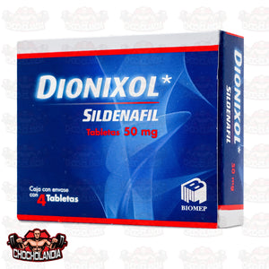 SILDENAFIL DIONIXOL 4 TABS 50 MG BIOMEP