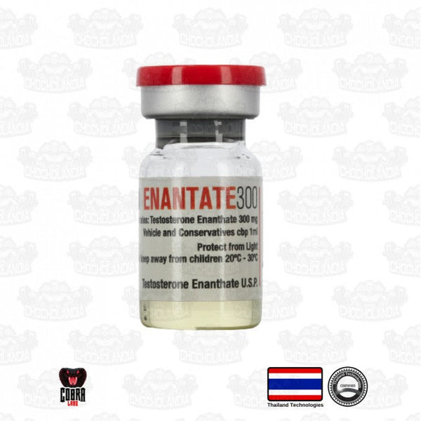 ENANTATO - 300 (Enantato de Testosterona) 5 ML Cobra Labs