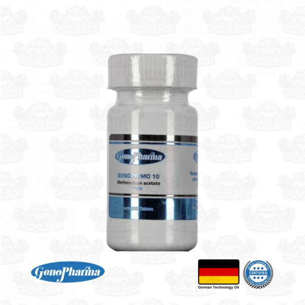 Genoprimo - 10 Primobolan (Primobolan, Metenolona Acetato) 10 mg 200 Pastillas GenoPharma