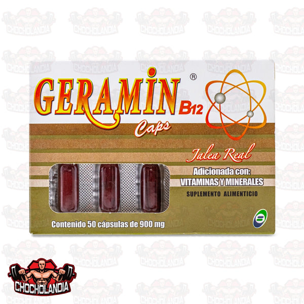 GERAMIN B12 50CAPS 900MG