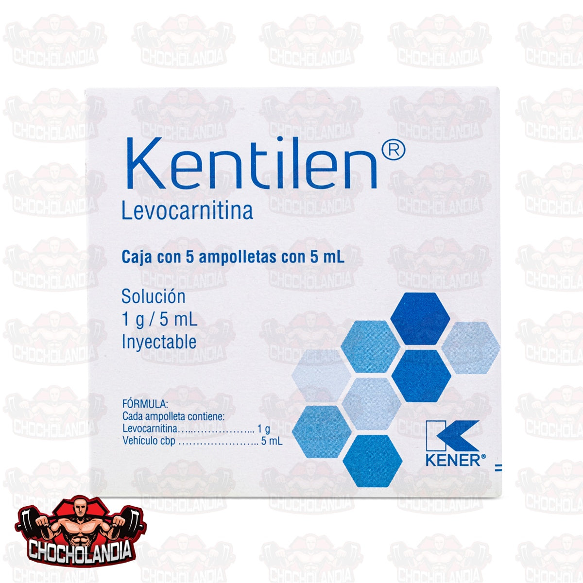 KENTILEN Levocarnitina SOL INY  5 AMPTAS 1 G/5 ML KENER