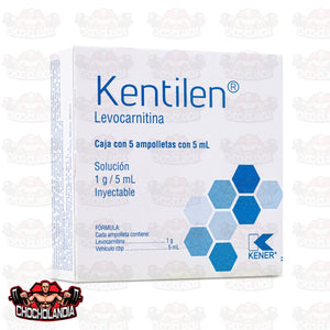 KENTILEN Levocarnitina SOL INY  5 AMPTAS 1 G/5 ML KENER