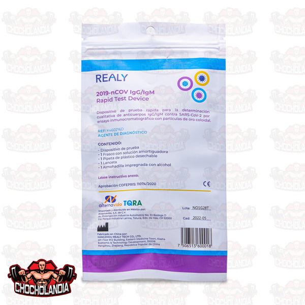 KIT DE PRUEBA DE ANTICUERPOS (SARS-COV-2)