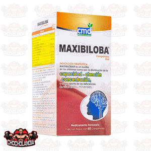 MAXIBILOBA 60 COMPRIMIDOS