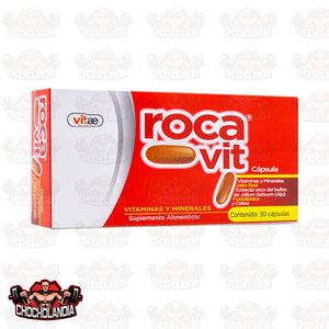 Roca Vit Caps Vitaminas Y Minerales Jalea Real, Extracto Seco De Ajo Y Colina 30 Caps Vitae