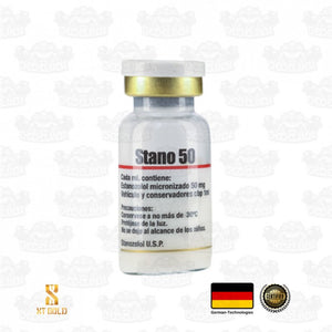 STANO 50  (Estanozolol inyectable micronizado) 10 ML XT Gold
