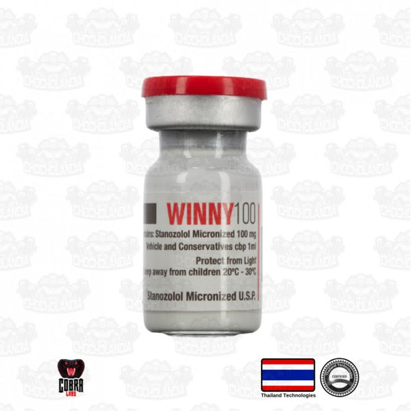 Winny -100 (Stanozolol inyectable micronizado) 5ML Cobra Labs winstrol